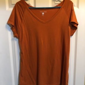 Vanillastar xl burnt orange tee